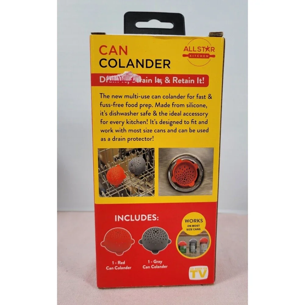 Kitchen Multifunctional Portable can Colander Silica Gel Allstar kitchen